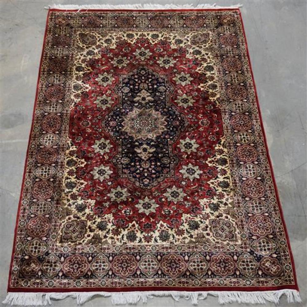 TURKISH TABRIZ PARTIAL SILK SCATTER
