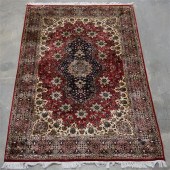 TURKISH TABRIZ PARTIAL SILK SC
