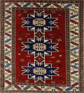 TURKISH TRIBAL KAZAK SCATTER R