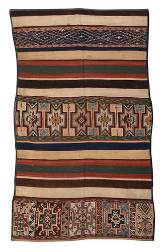 TURKISH VILLAGE RUG20th century,