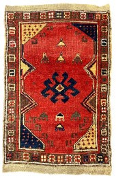 TURKISH YASTIK, 19TH CENTURYTu