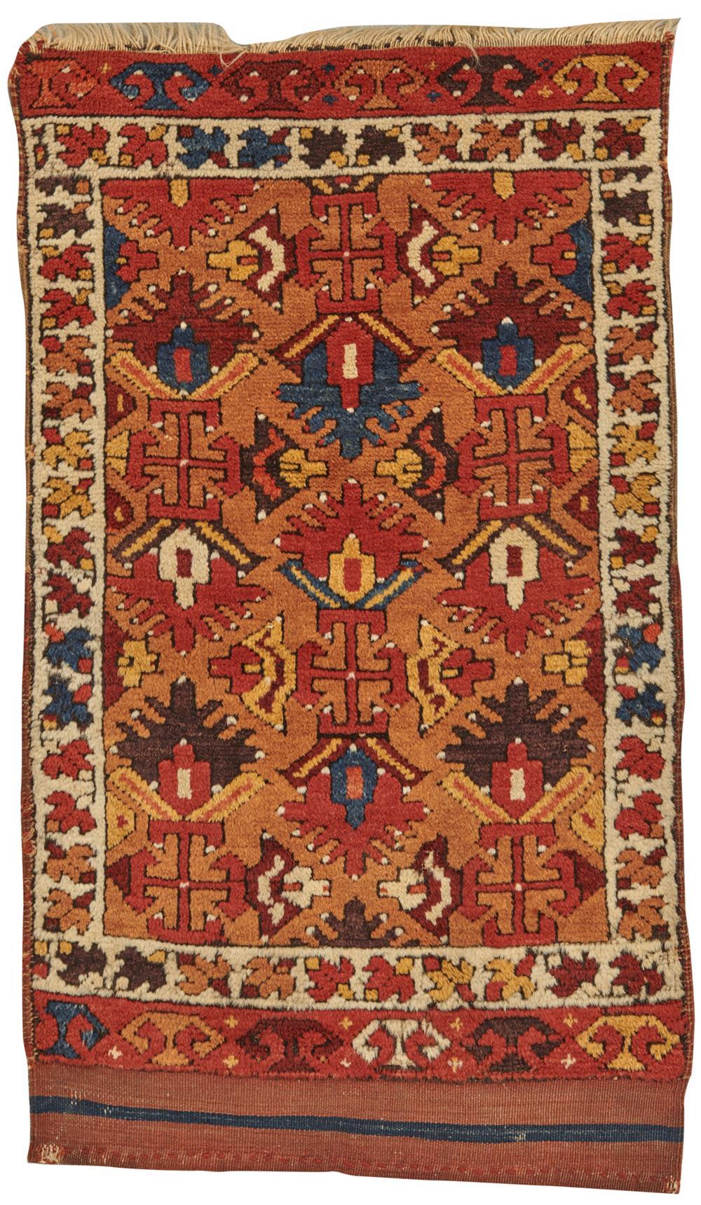 TURKISH YASTIK, CA. 1900; 2 FT. 7