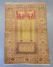 TURKISH YELLOW CARPET RUG Turk