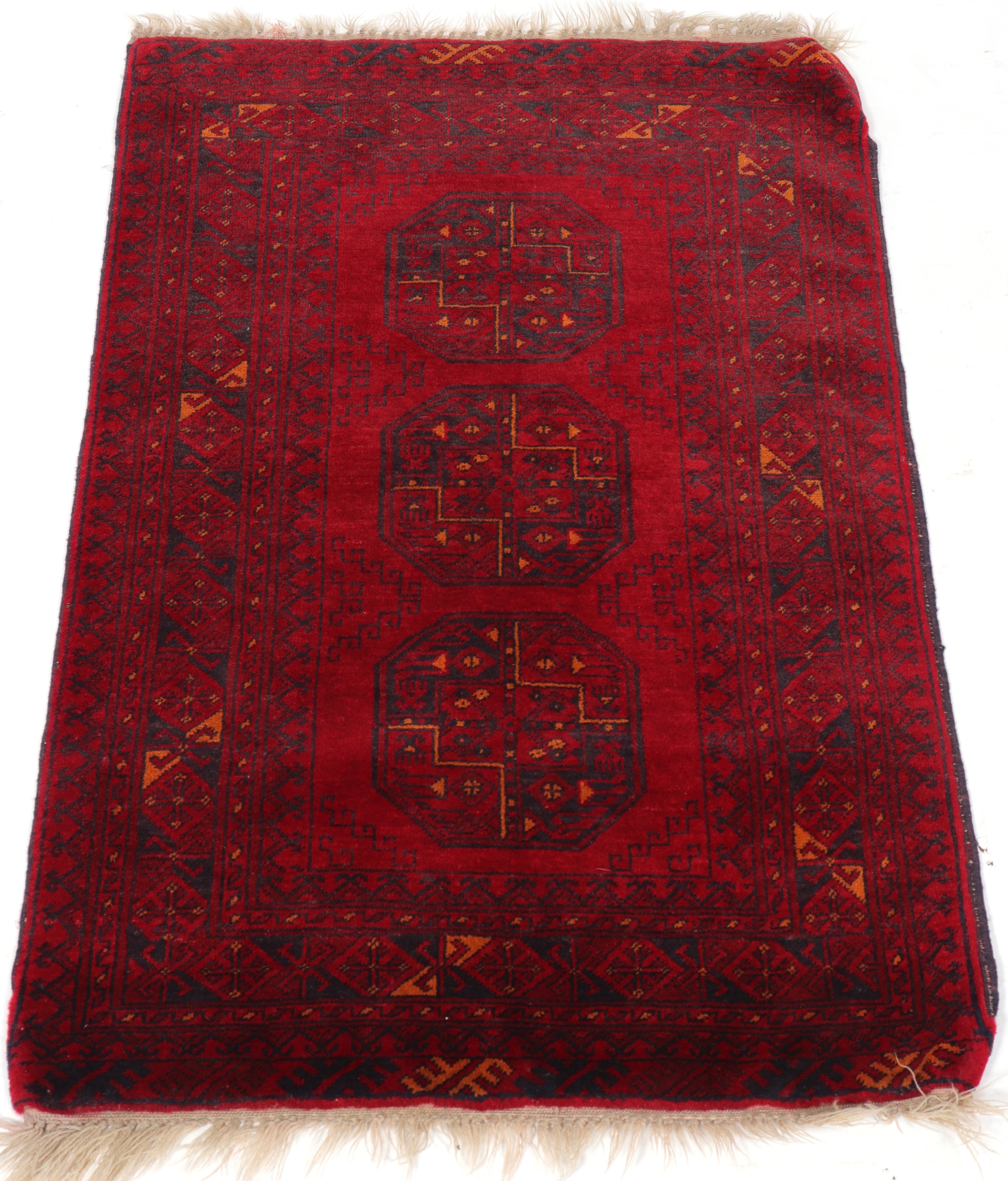 TURKMAN AREA RUG 4' X 2' Turkman