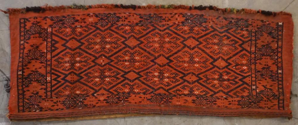 TURKMAN BAGFACE, 3 FT 3 IN X 1 FT 4
