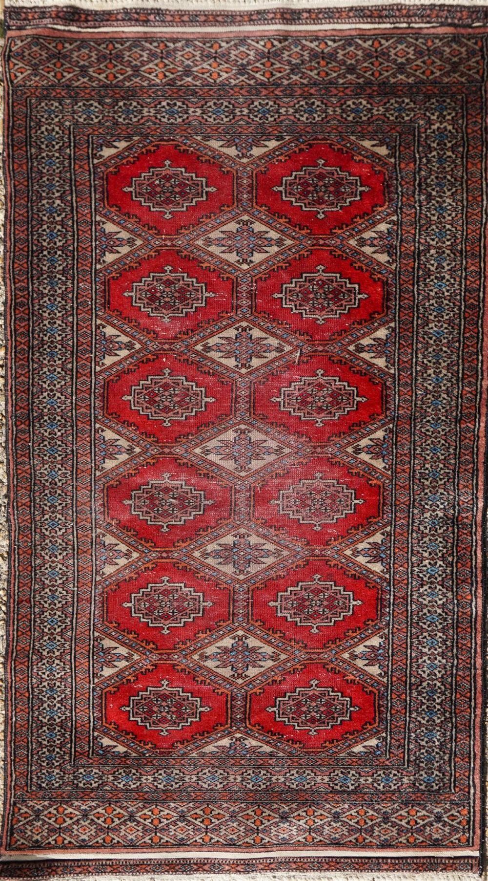 TURKMEN BOKHARA WOOL RUGTURKMEN