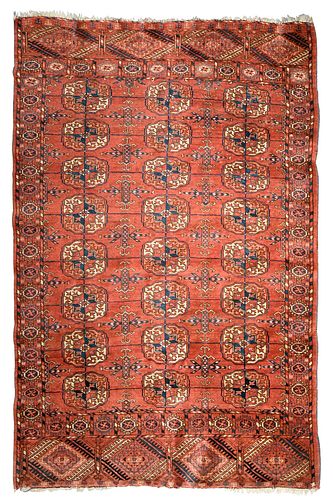TURKMEN RUG20th century,