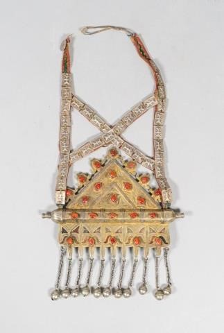 TURKMEN TUMAR AMULET HOLDER19th