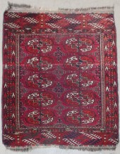 TURKOMAN BOKHARA RUG, 4 FT X 3
