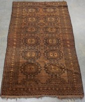 TURKOMAN BOKHARA RUG, 6 FT 6 I