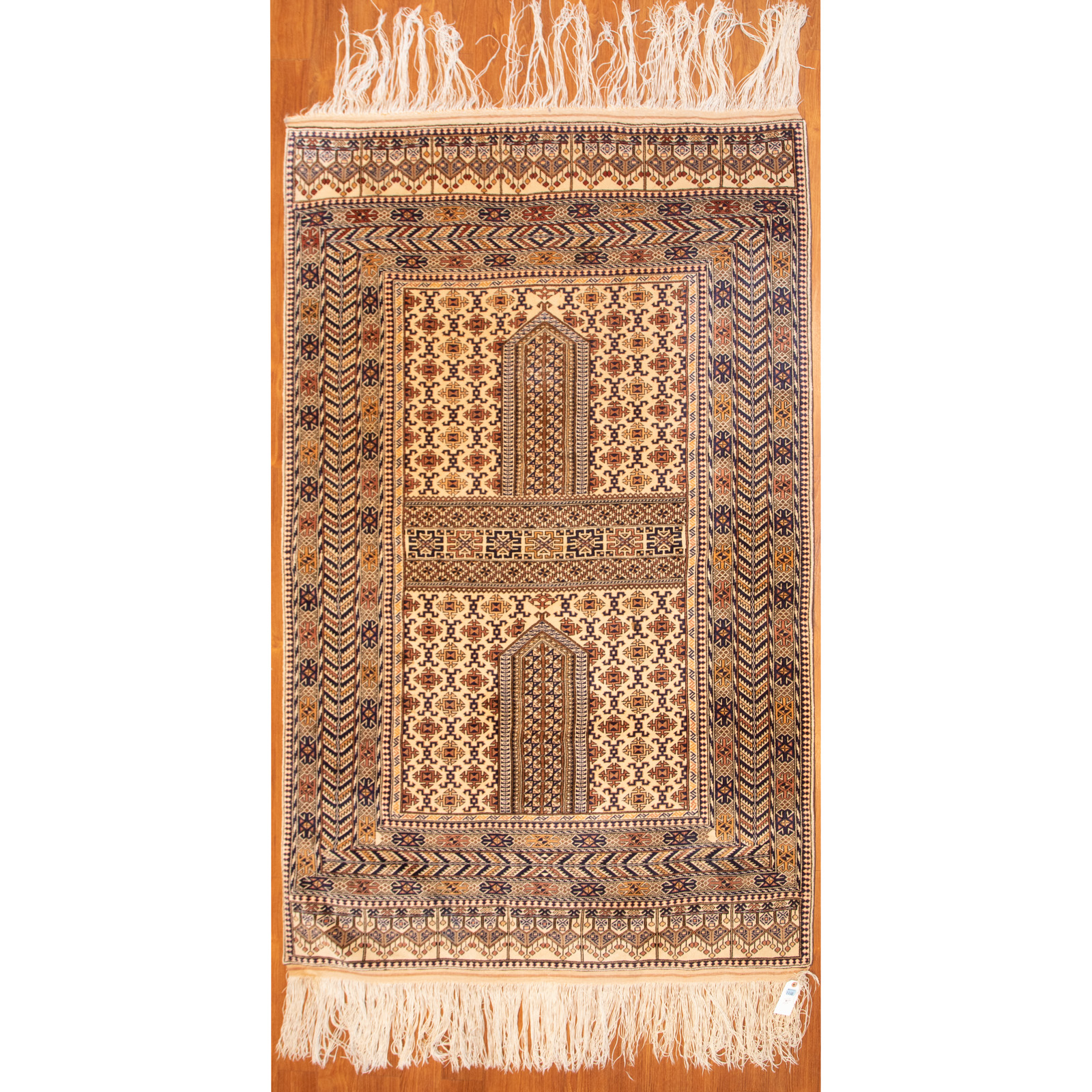 TURKOMAN HATCHLI RUG, PERSIA, 4.2 X