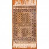 TURKOMAN HATCHLI RUG, PERSIA,