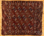 TURKOMAN MAT, EARLY 20TH C.Tur