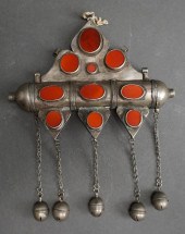 TURKOMAN METAL TUMAR WITH FAUX
