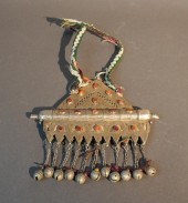 TURKOMAN PARTIAL GILT SILVERED