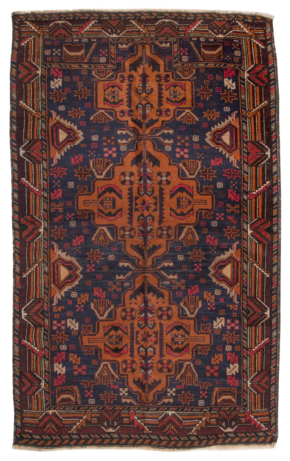TURKOMAN PRAYER RUG: 3’2” X 5’3”