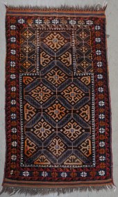 TURKOMAN PRAYER RUG, 4 FT X 2