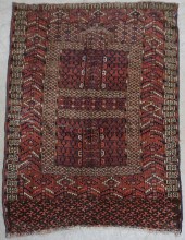 TURKOMAN PRAYER RUG, 5 FT X 3