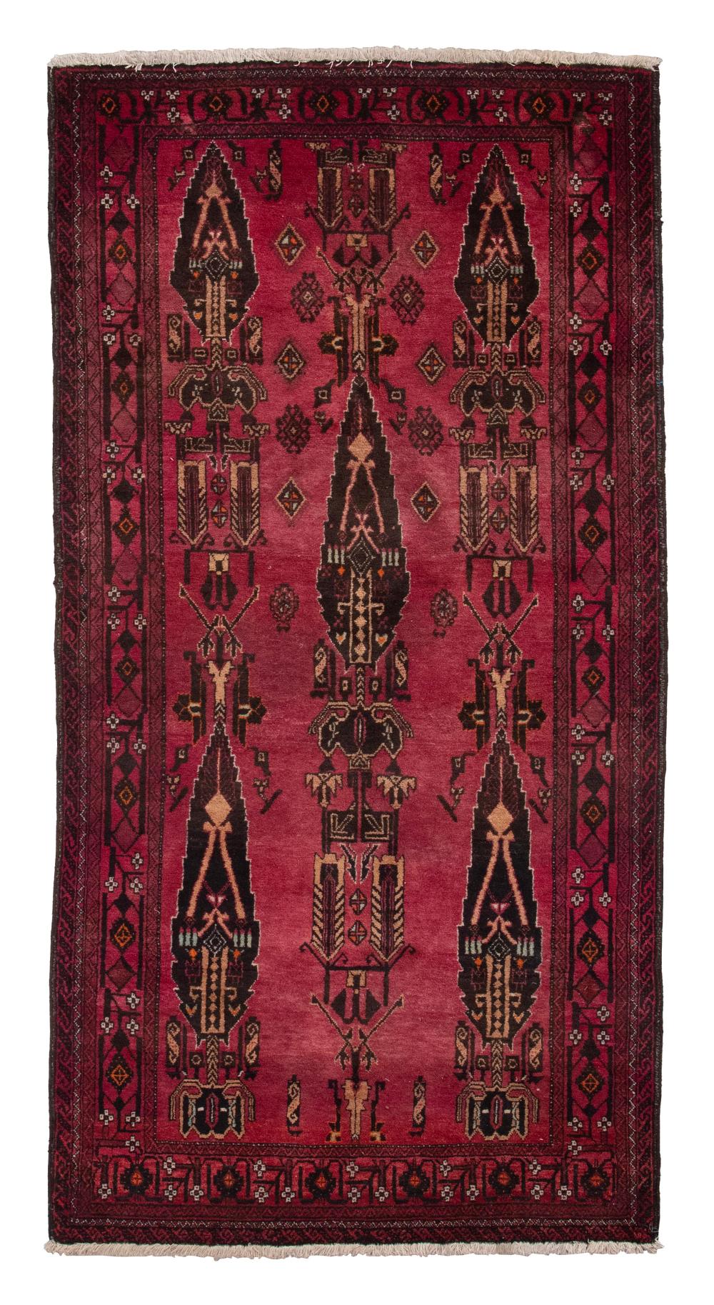 TURKOMAN RUG: 3’11” X 7’7” LAST
