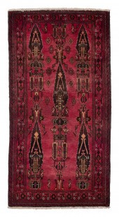 TURKOMAN RUG: 3’11” X 7’7” LAS