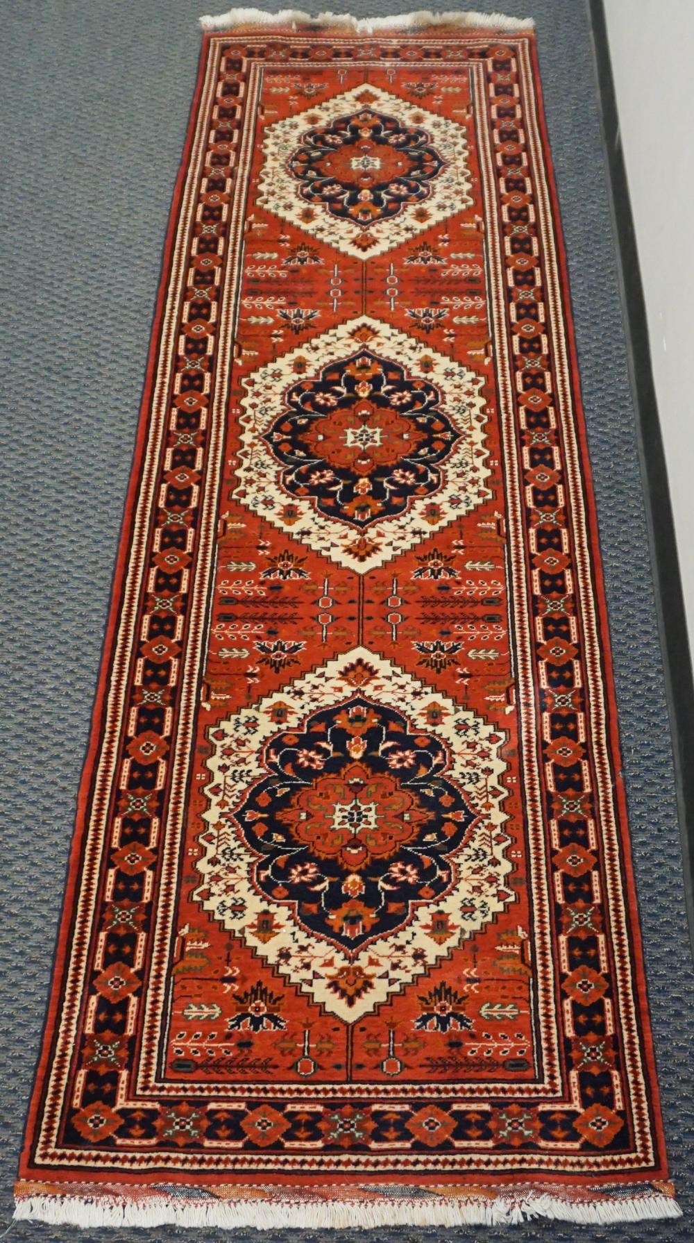 TURKOMAN RUNNER, 10 FT X 2 FT 8