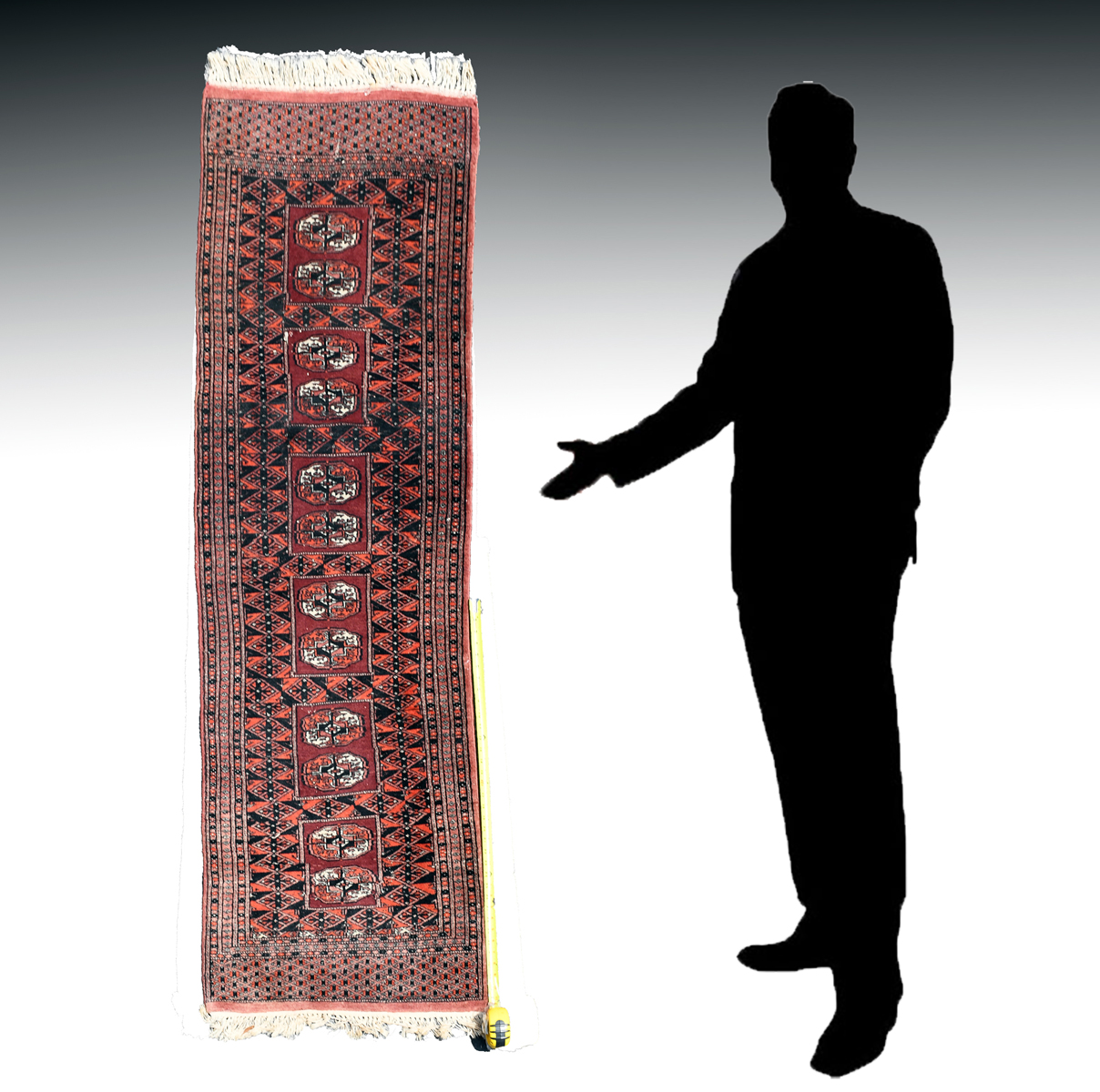 TURKOMAN/BOKHARA HAND KNOTTED