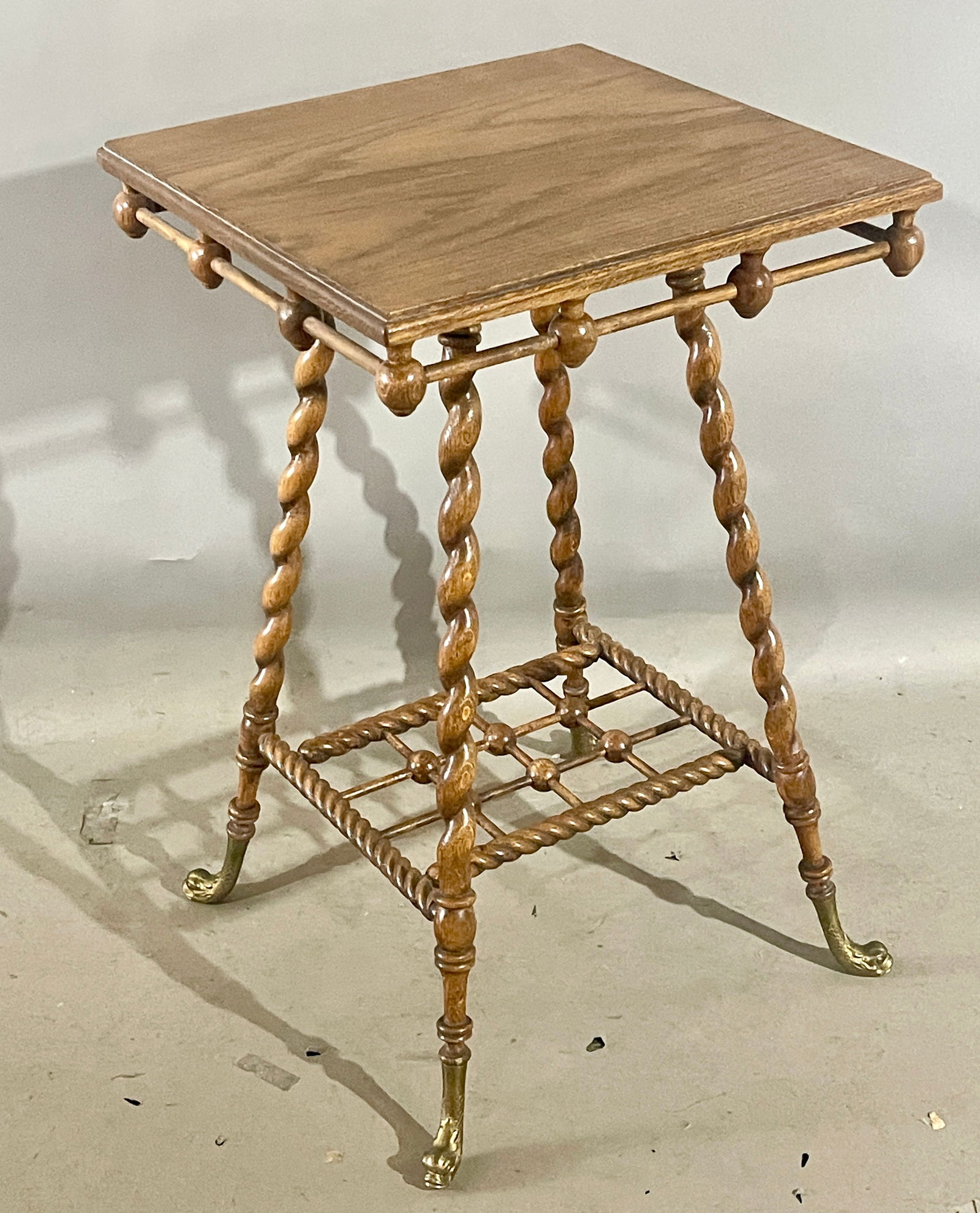 TURN OF THE CENTURY OAK STICK &