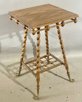TURN OF THE CENTURY OAK STICK