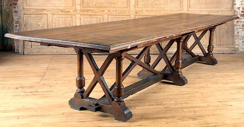 TURN OF THE CENTURY TRESSEL TABLE