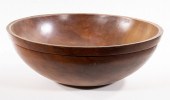 TURNED CHERRY BOWL Vintage Lar