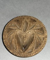 TURNED & DEEP CARVED HEART SHA