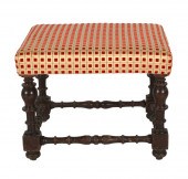 TURNED WALNUT STOOLProvenance: