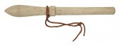 TURNED WHALEBONE BELAYING PIN