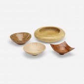 Turned Wood. Collection of fou