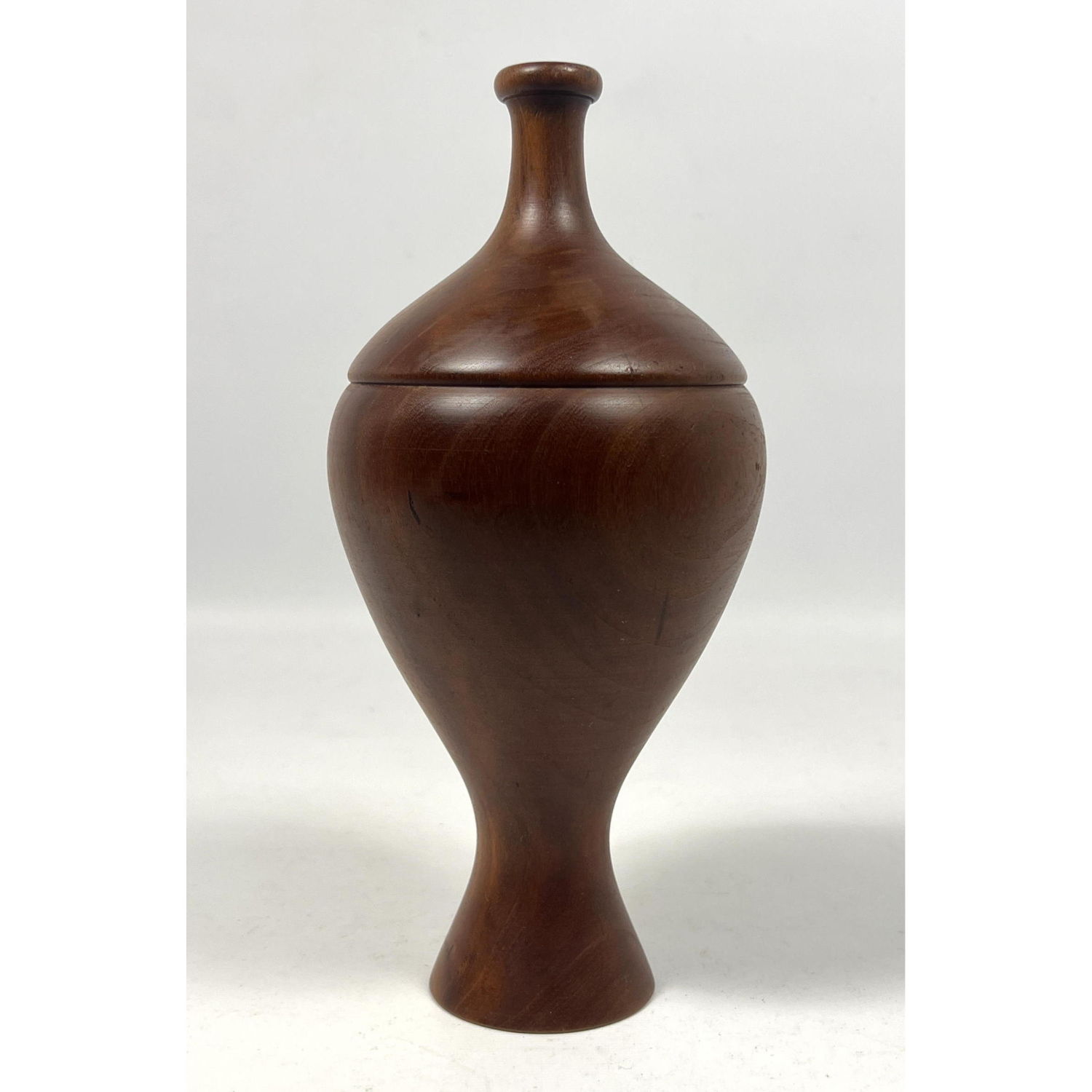 Turned Wood Vase. Artisan