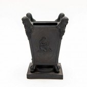 TURNER BLACK BASALT BOUGH POT