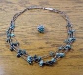 TURQUOISE NUGGET AND HEISHE SH