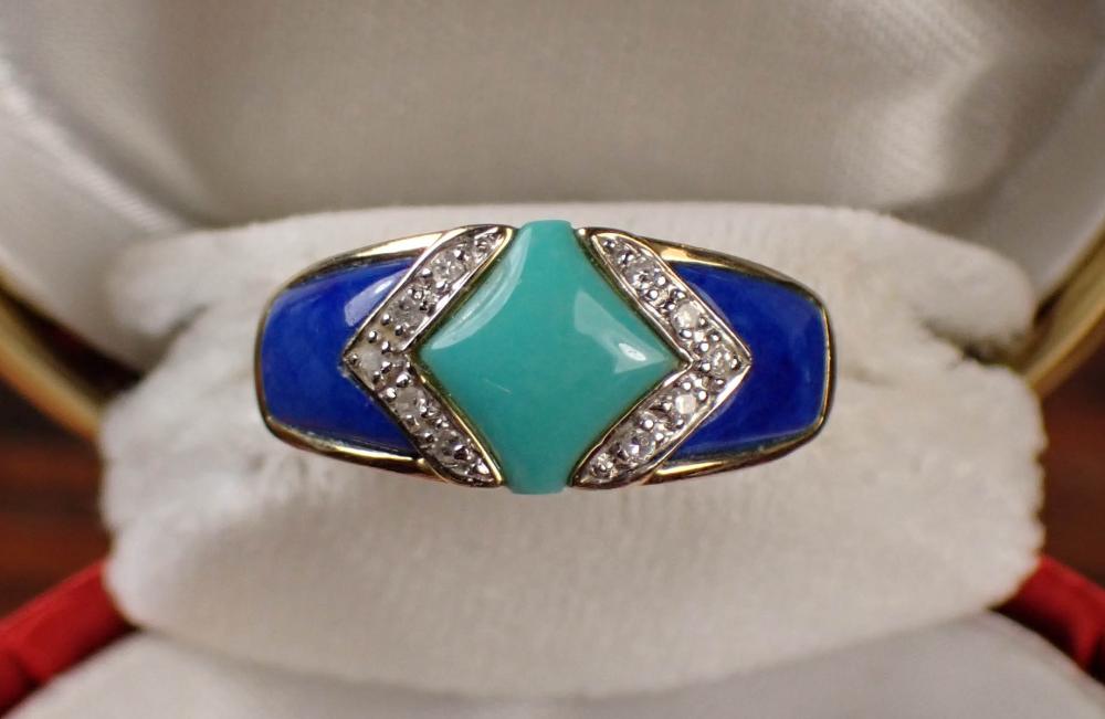 TURQUOISE, SODALITE AND FOURTEEN