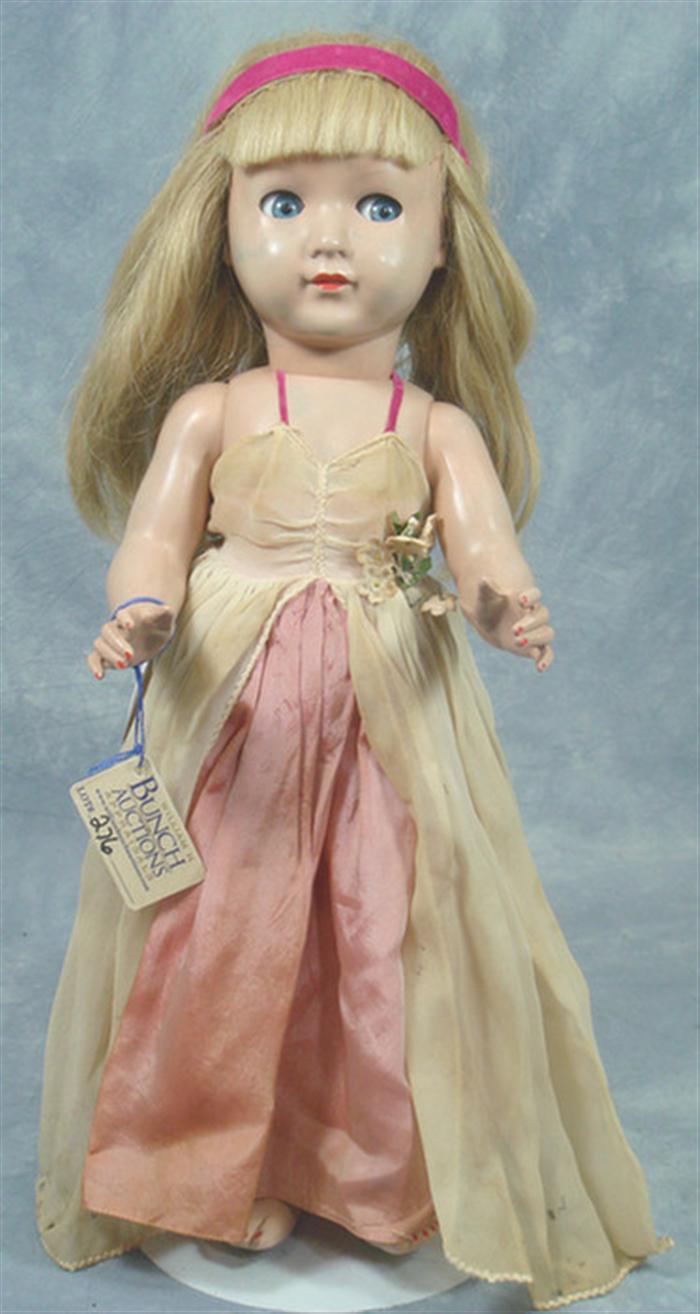 Turtle marked Doll, 17 inches tall,