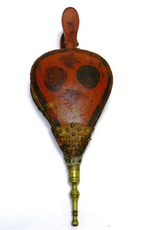 Turtleback bellows  red with