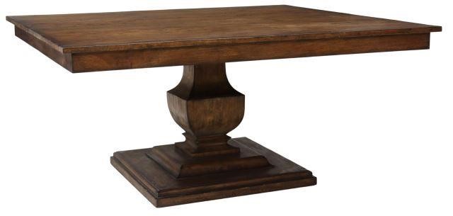 TUSCAN STYLE WALNUT FINISH PEDESTAL
