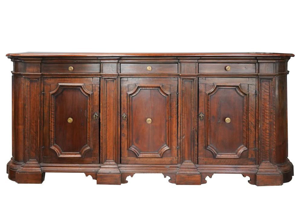 TUSCAN-STYLE WALNUT SIDEBOARDthe
