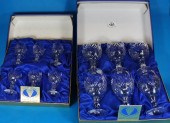 Tutbury Crystal Boxed 6 x Wine
