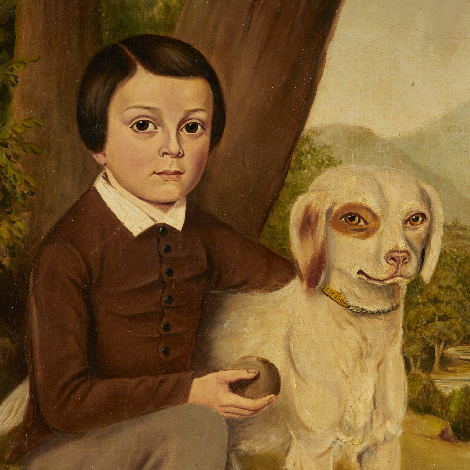 TUTHILL, AMERICAN SCHOOL, OIL ON