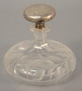 TUTHILL CUT GLASS COLOGNE BOTT