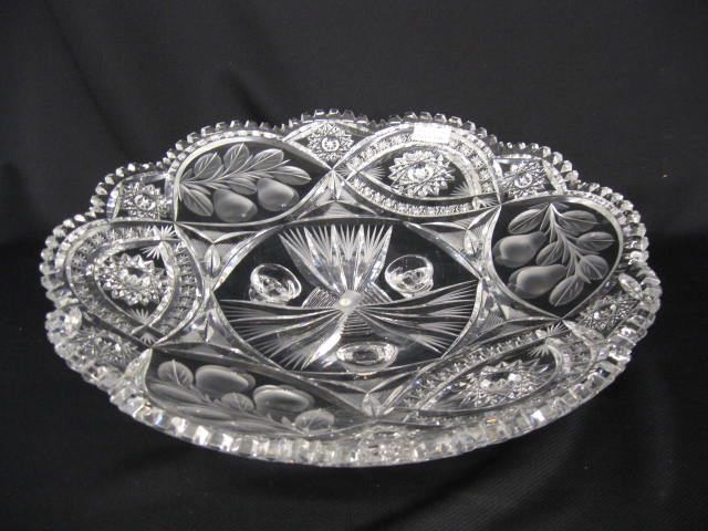 Tuthill Cut Glass Footed