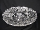 Tuthill Cut Glass Footed Cente