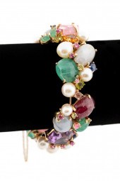 TUTTI-FRUTTI STYLE 14K MULTI-S