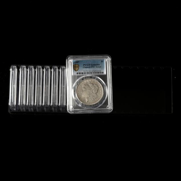 TWELVE (12) PCGS-GRADED MORGAN