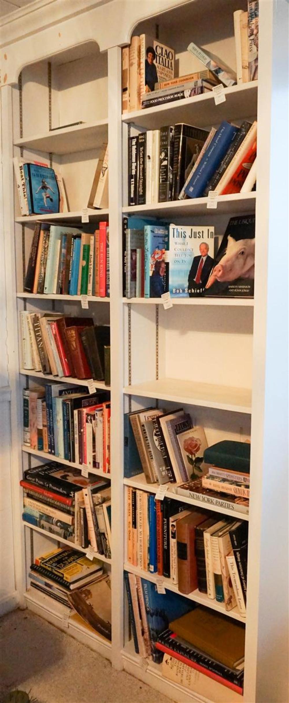 TWELVE (12) SHELVES OF
